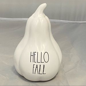 Rae Dunn HELLO FALL gourd -NEW